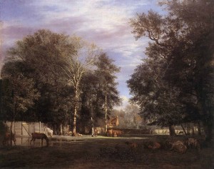 At the farm